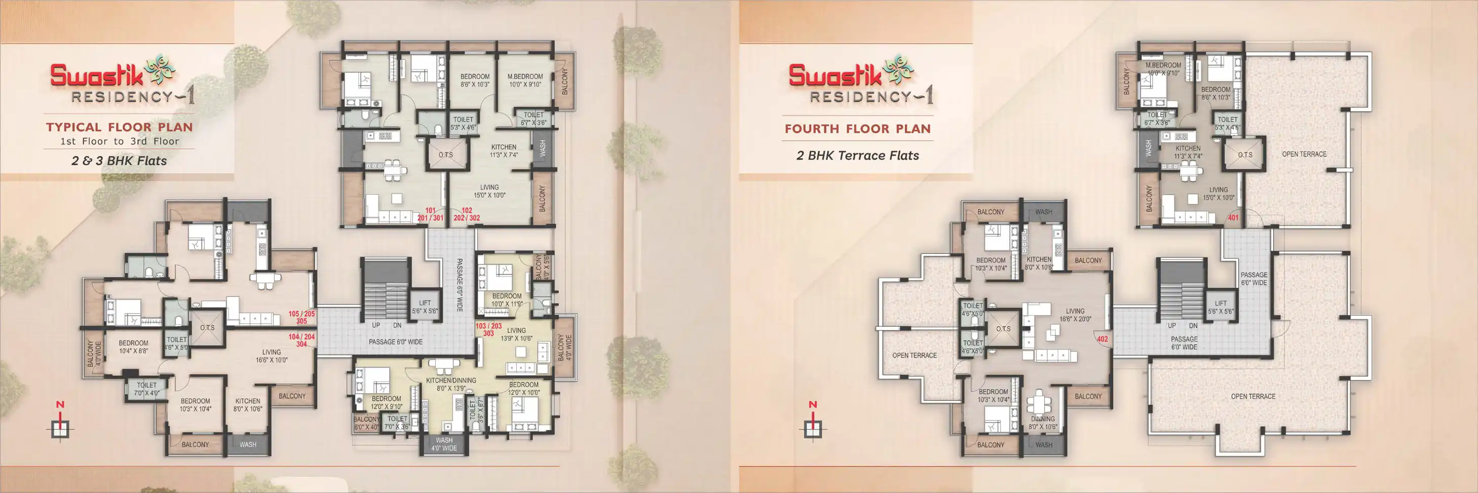 1 BHK Apartment in Swastik Residency - Other