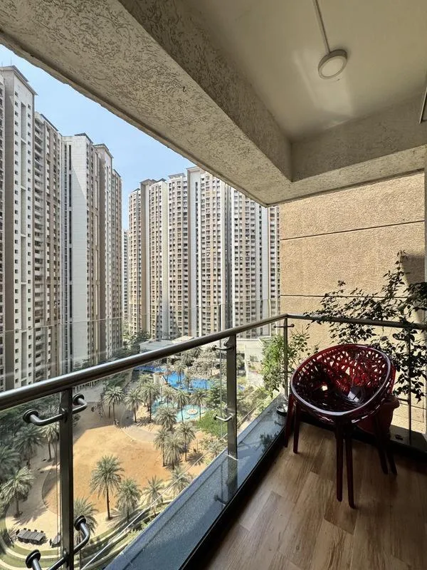 3 BHK Apartment in Platino, Lodha Splendora - Balcony