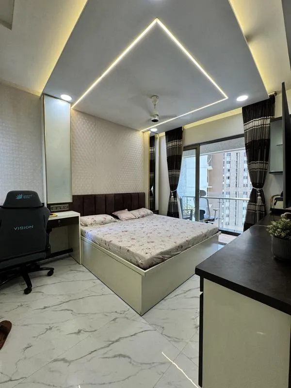 3 BHK Apartment in Platino, Lodha Splendora - Bedroom